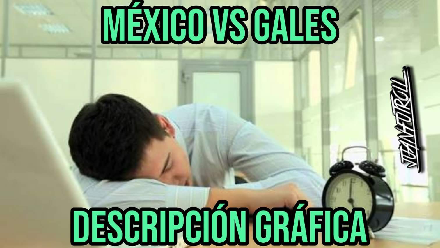 Bostezos y críticas, los memes del México vs Gales 3