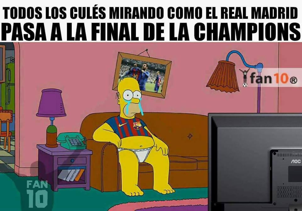 Los memes del pase de Real Madrid a la Final de la Champions 4