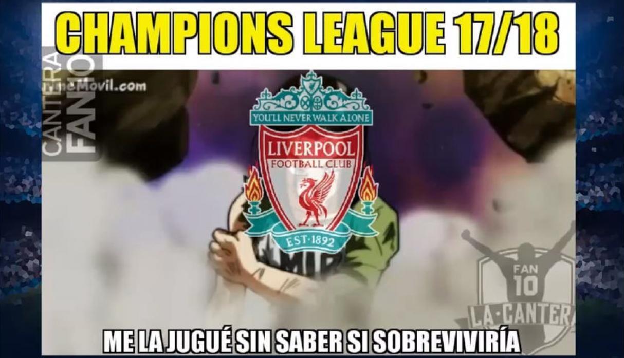 Los mejores memes del triunfo del Liverpool sobre la Roma 11