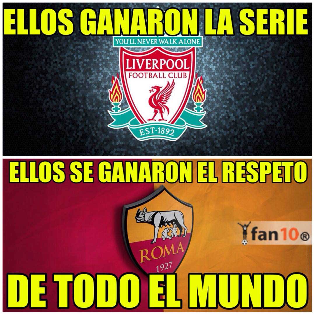 Los mejores memes del triunfo del Liverpool sobre la Roma 5