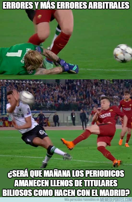 Los mejores memes del triunfo del Liverpool sobre la Roma 0