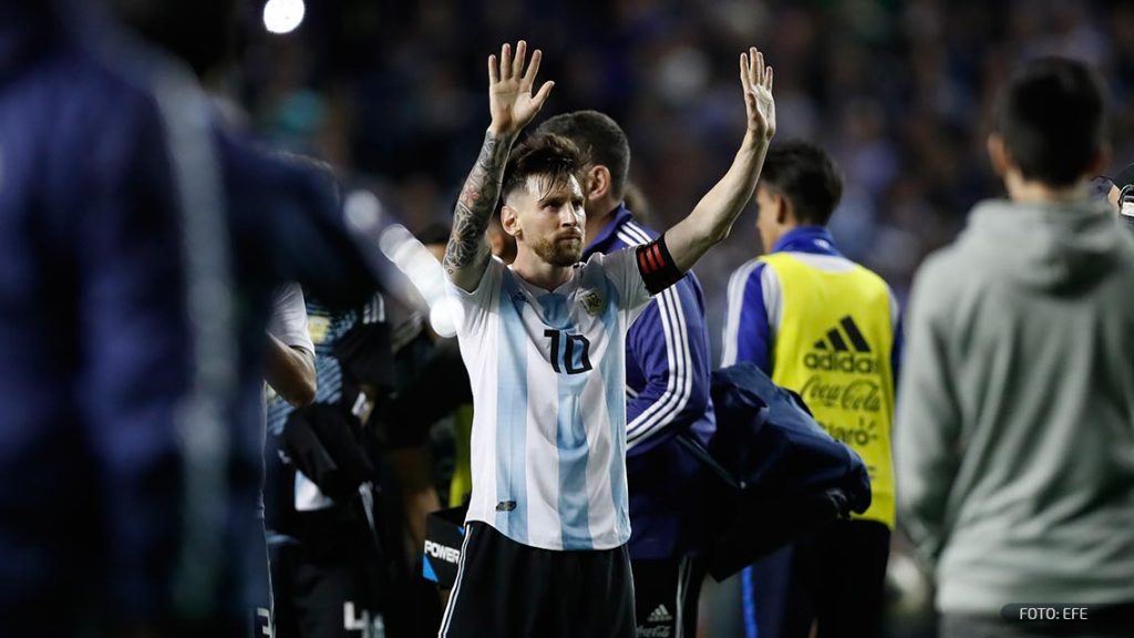 Messi se luce con ‘hat-trick’ en despedida de Argentina