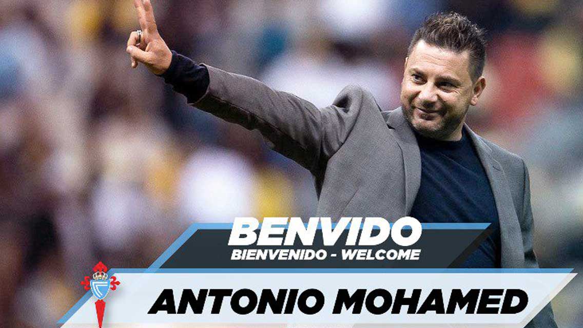 OFICIAL: Antonio Mohamed, nuevo DT de Celta de Vigo