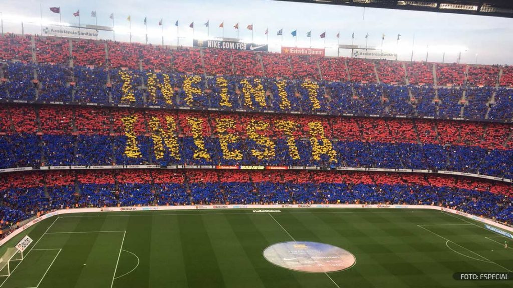 El mosaico de Iniesta