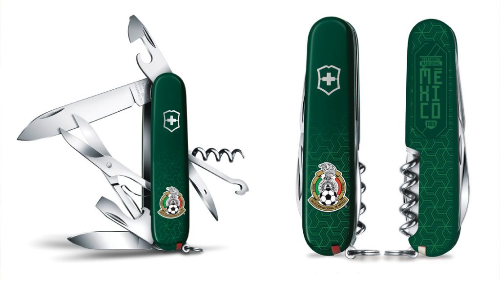 Victorinox y Futbol Total te regalan la navaja edición especial de la Selección Mexicana. 0