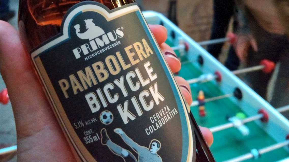 Pambolera Bycicle Kick, la cerveza hecha para Rusia 2018