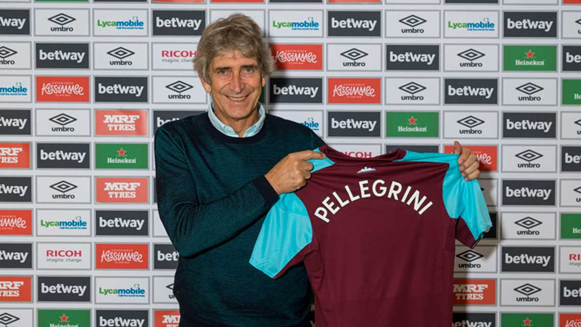 Manuel Pellegrini, nuevo DT de Chicharito en el West Ham