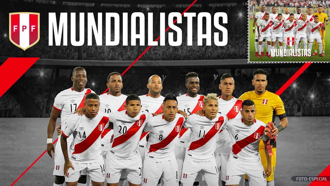 Perú lanza increíbles postales y estampillas para el Mundial.