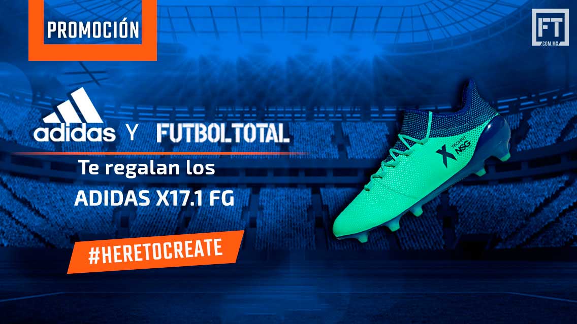 ¡adidas y Futbol Total te regalan los nuevos zapatos X 17.1 FG!