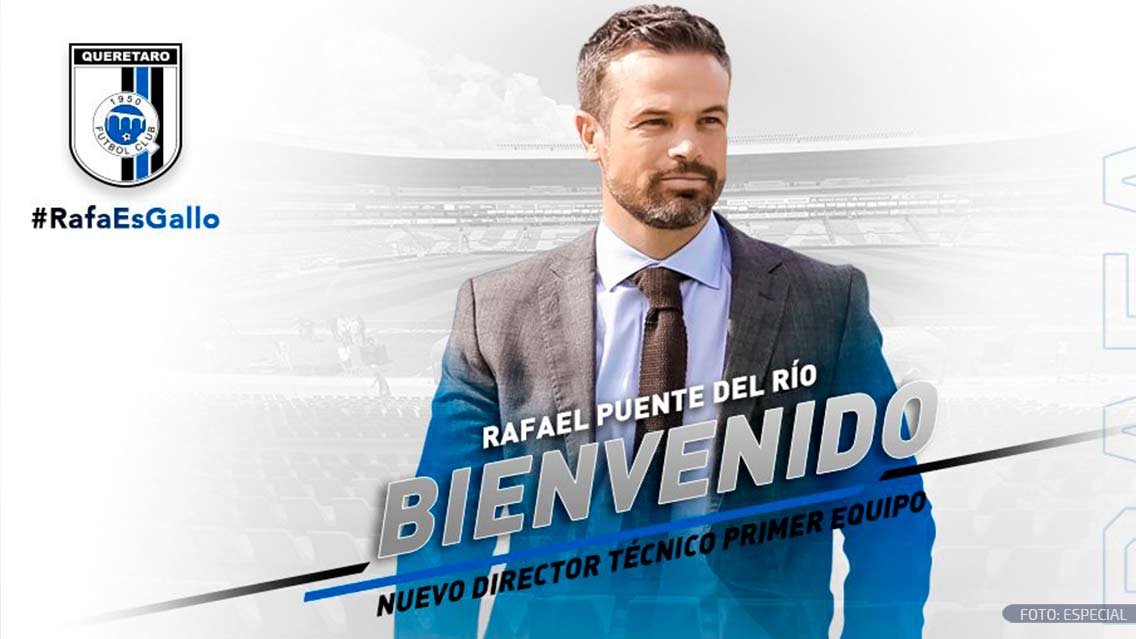 Querétaro hace oficial la llegada de Rafael Puente Jr