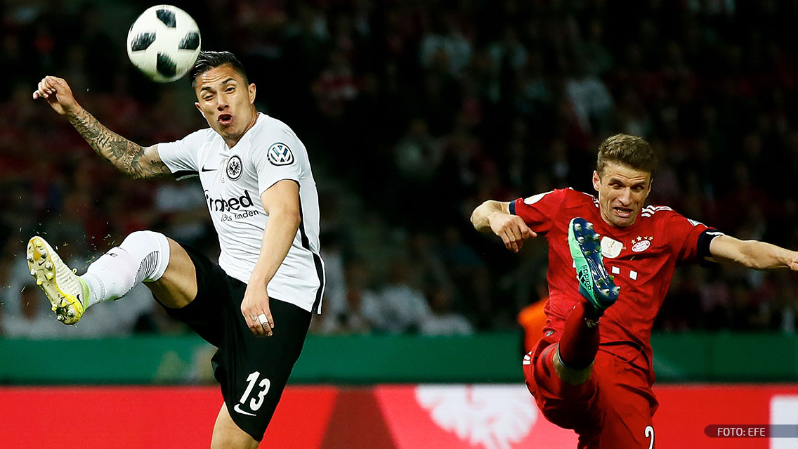 Salcedo y Fabián, campeones con el Eintracht Frankfurt