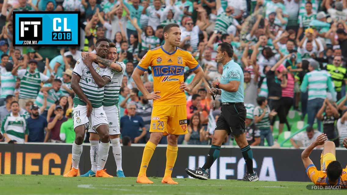 Santos aprovechó regalos de Tigres y los echó de la Liguilla