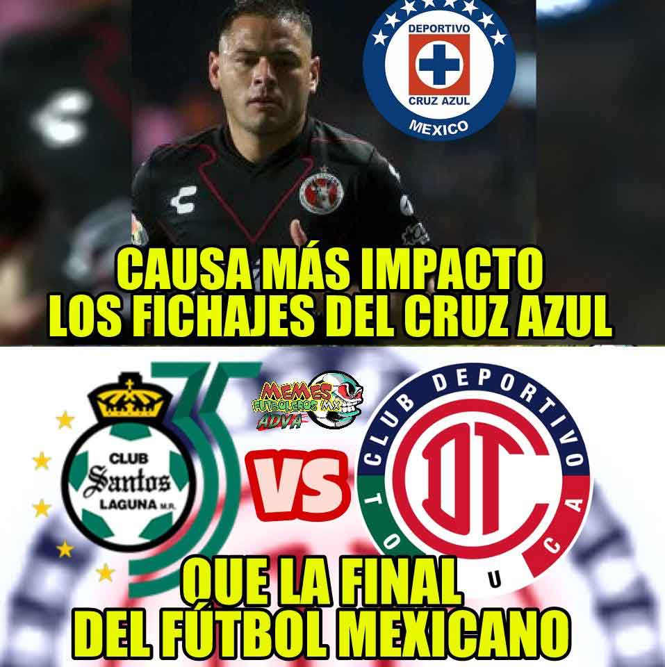 Los mejores memes de la ida entre Santos y Toluca 7