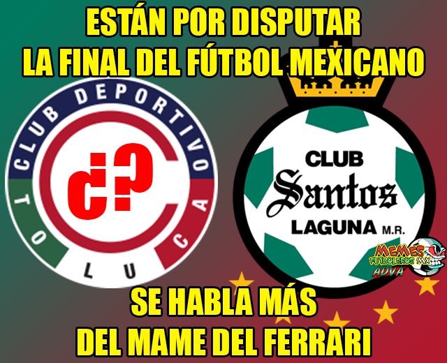 Los mejores memes de la ida entre Santos y Toluca 4