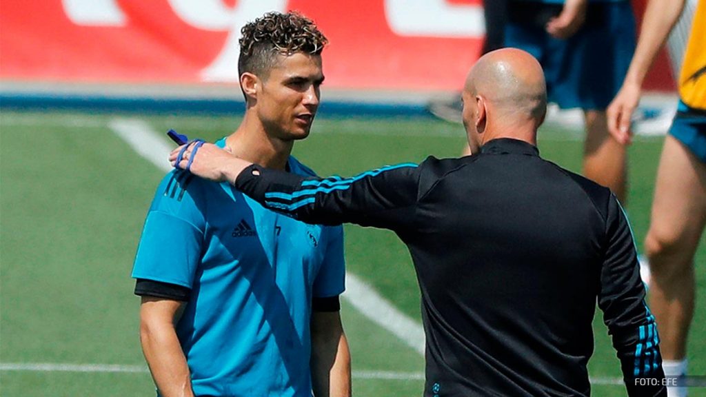 Zidane y Cristiano