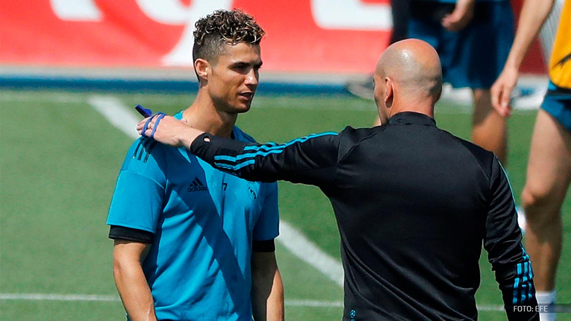 El golazo de Cristiano Ronaldo a pase de Zidane antes de Champions