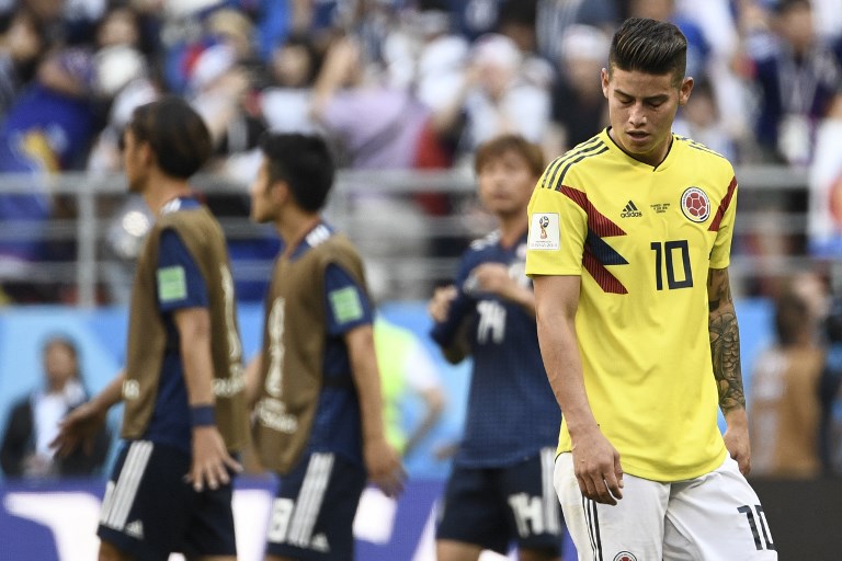 El jugador del Bayern en el partido contra JApón