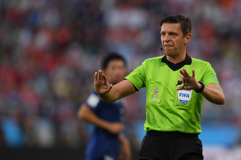 Gianluca Rocchi para Brasil vs México