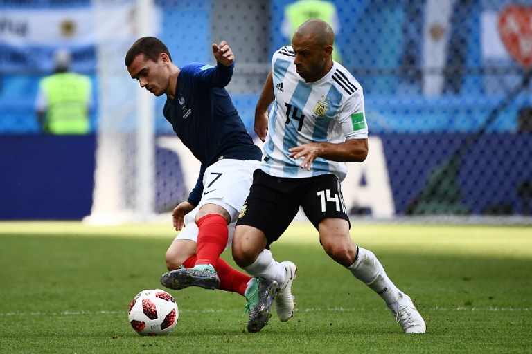 Javier Mascherano Argentina Francia