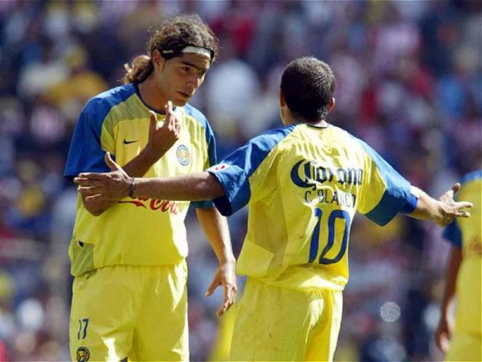 Jugó junto a Cuauhtémoc Blanco en el América