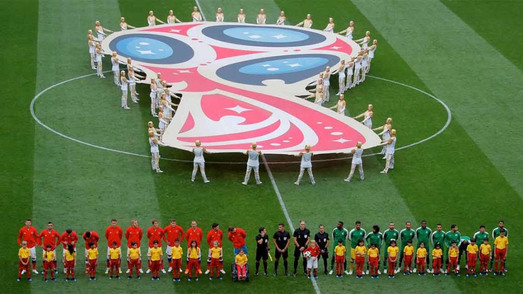 Robbie Williams, Aída Garifullina y Ronaldo, inauguran Rusia 2018 1