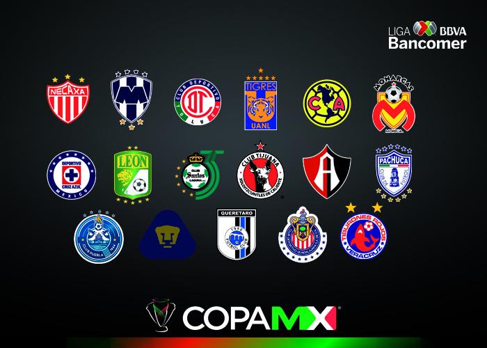 Listos los equipos para la Copa MX Apertura 2018 1
