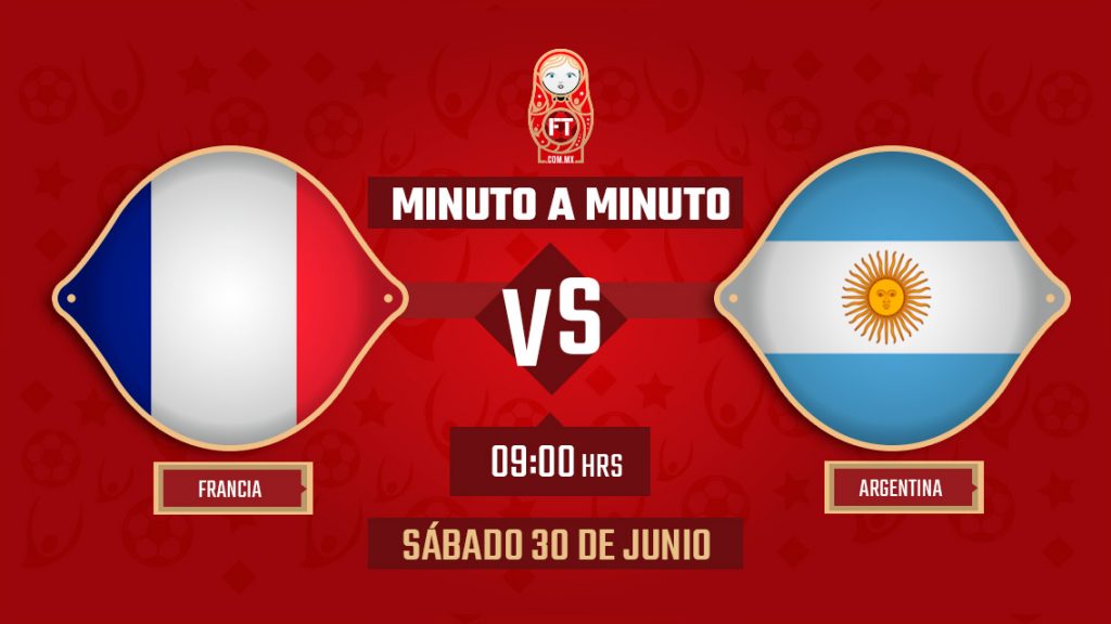 Francia vs Argentina | Mundial Rusia 2018 | EN VIVO: Minuto a minuto