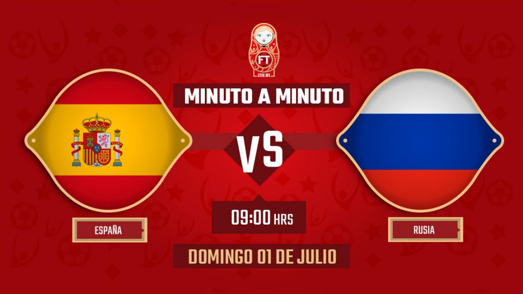 España vs Rusia | Mundial Rusia 2018 | EN VIVO: Minuto a minuto