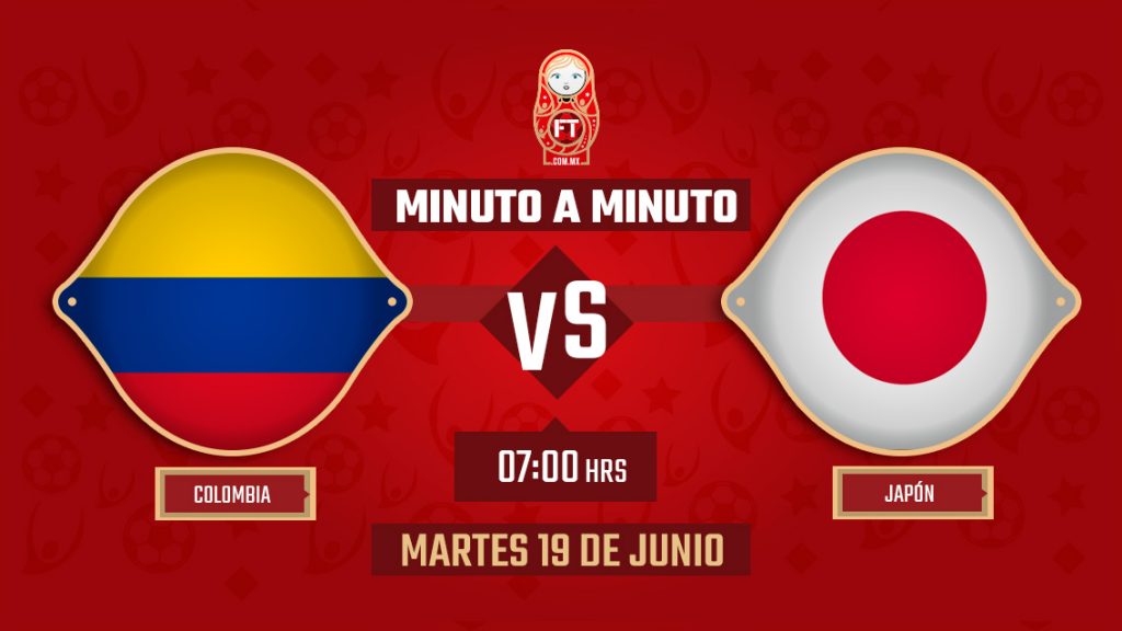 Colombia vs Japón | Mundial Rusia 2018 | EN VIVO: Minuto a minuto