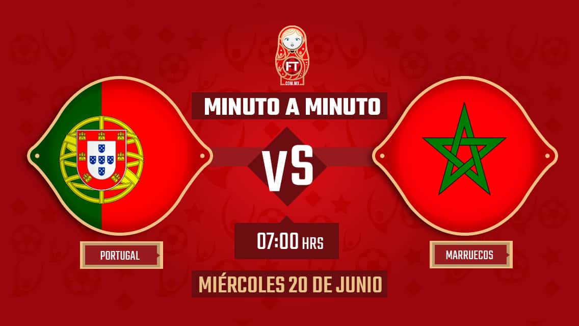 Portugal vs Marruecos | Mundial Rusia 2018 | EN VIVO: Minuto a minuto