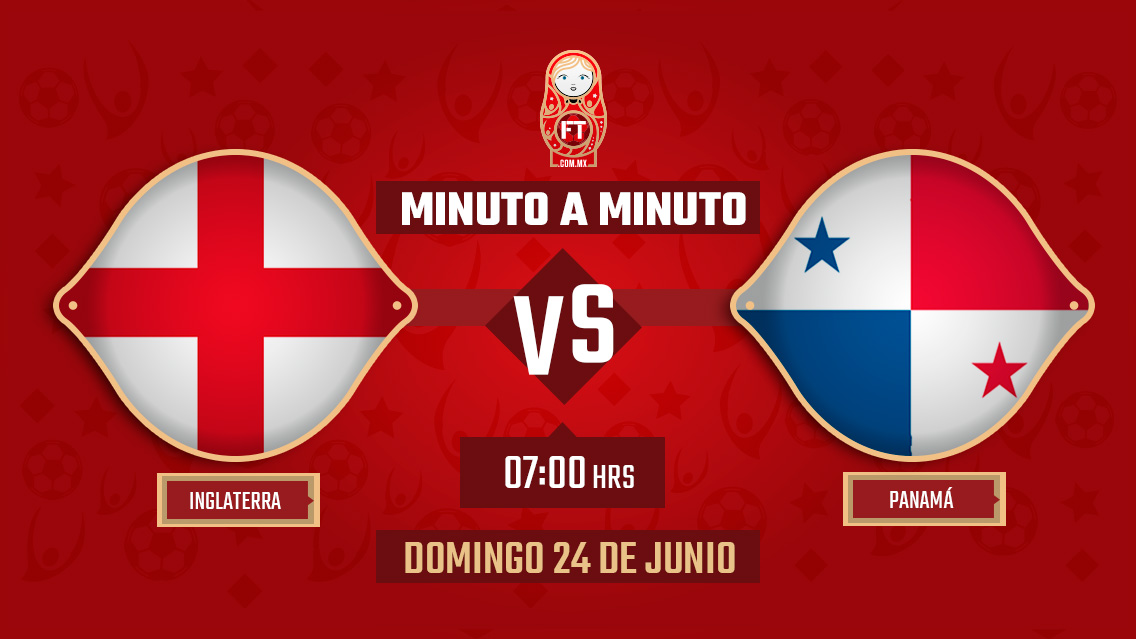 Inglaterra vs Panamá | Mundial Rusia 2018 | EN VIVO: Minuto a minuto