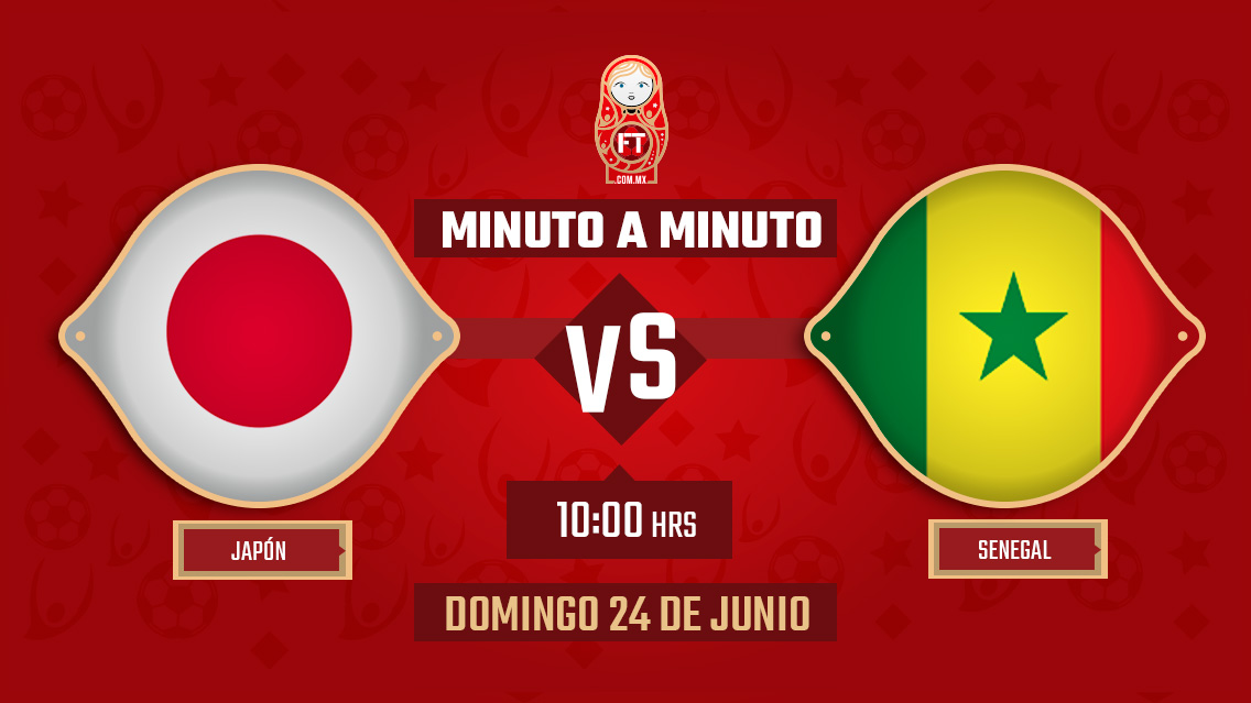 Japón vs Senegal | Mundial Rusia 2018 | EN VIVO: Minuto a minuto