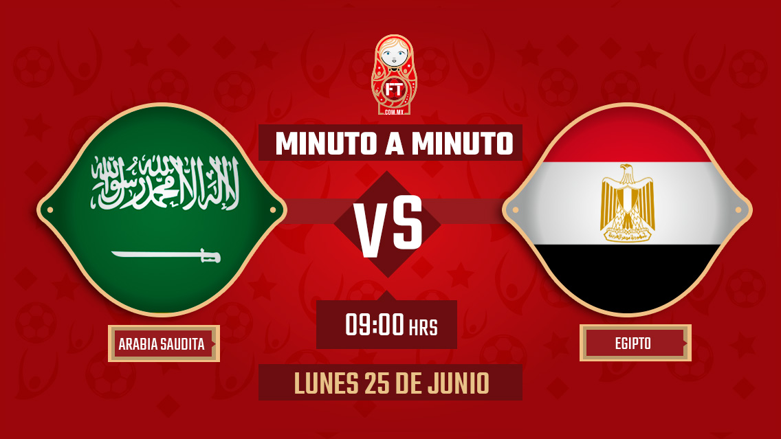 Arabia Saudita vs Egipto | Mundial Rusia 2018 | EN VIVO: Minuto a minuto