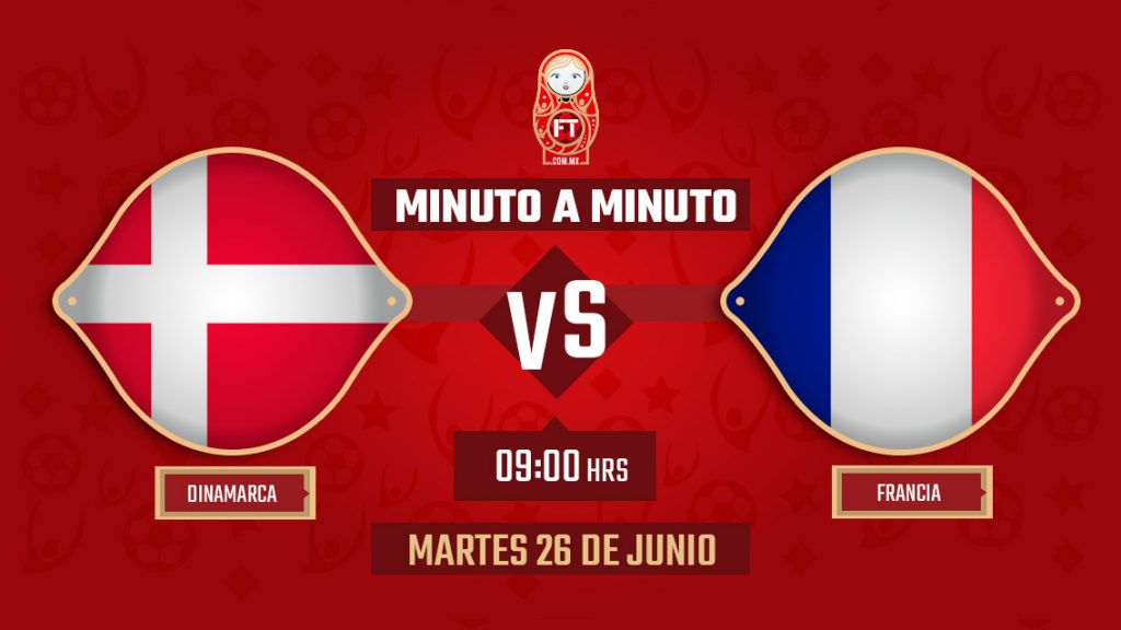 Dinamarca vs Francia | Mundial Rusia 2018 | EN VIVO: Minuto a minuto
