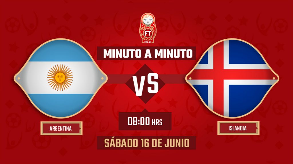 Argentina vs Islandia | Mundial Rusia 2018 | EN VIVO: Minuto a minuto