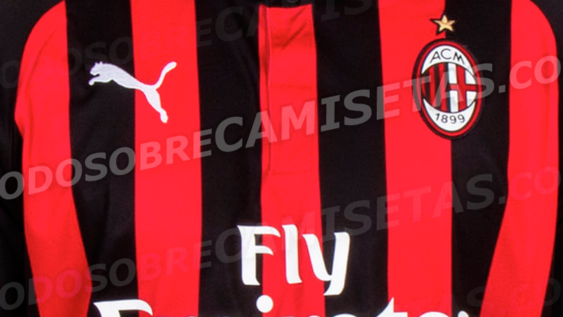 Se filtra el jersey del AC Milan con Puma