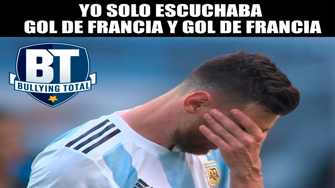 Los memes de Francia que elimina a Messi y Argentina