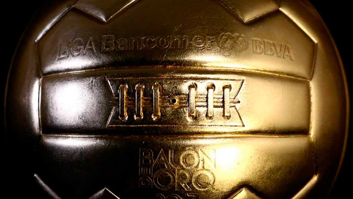 La lista de candidatos para Balones de Oro en la Liga MX