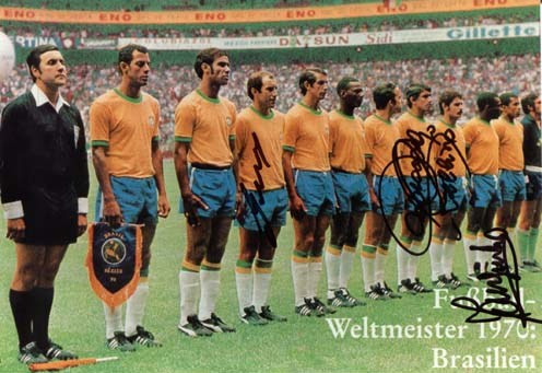 Selección de Brasil en México 70 