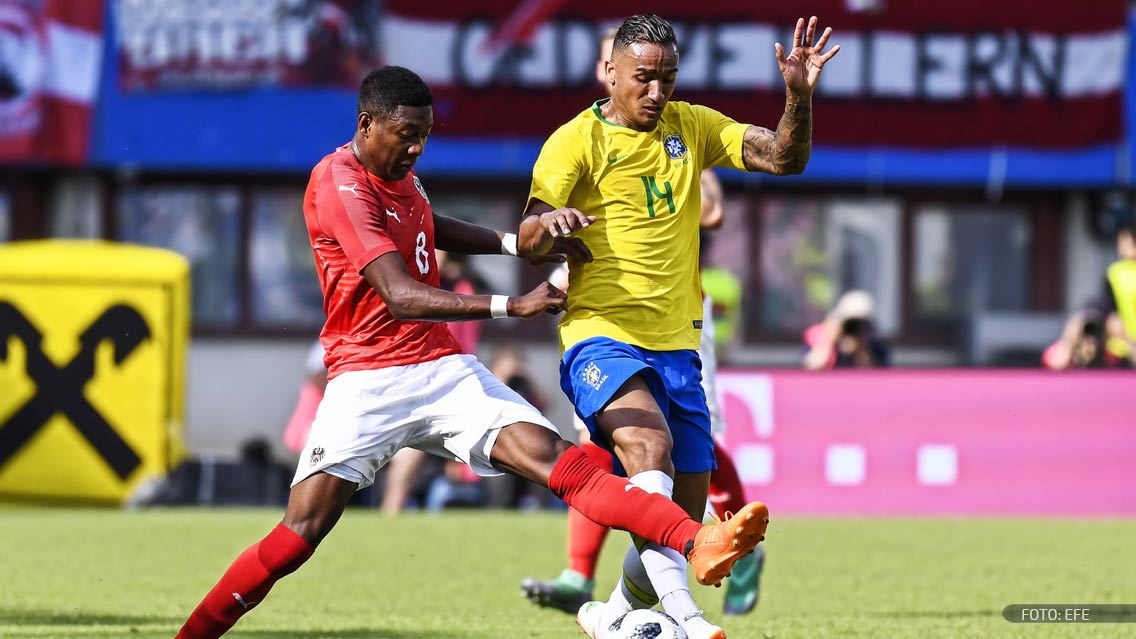 Neymar comanda a Brasil en goleada sobre Austria 0