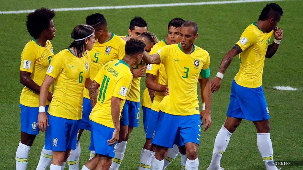 Brasil se clasifica a los octavos de final de la Copa Mundial Rusia 2018