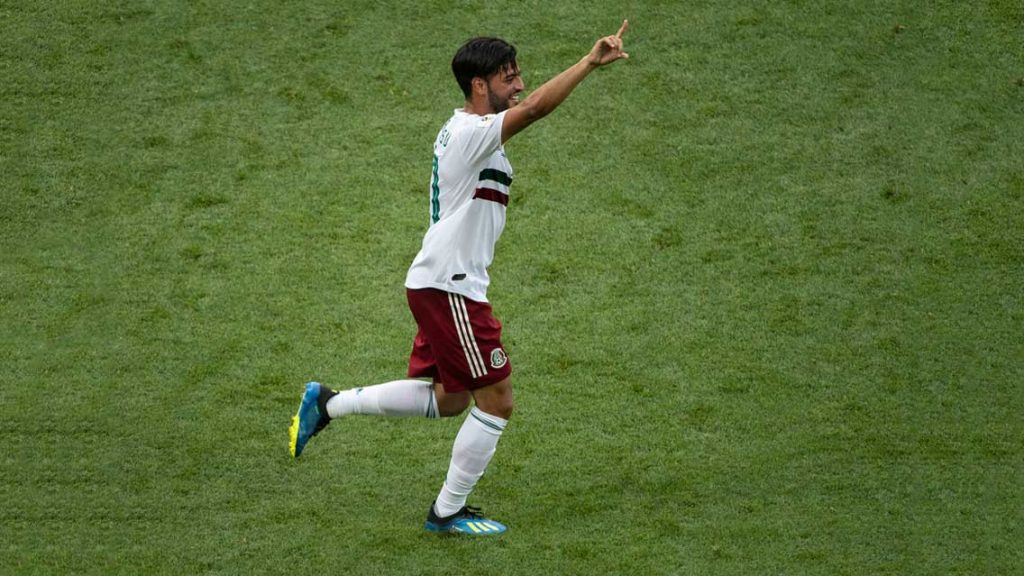 Carlos Vela por fin se estrena en Mundiales