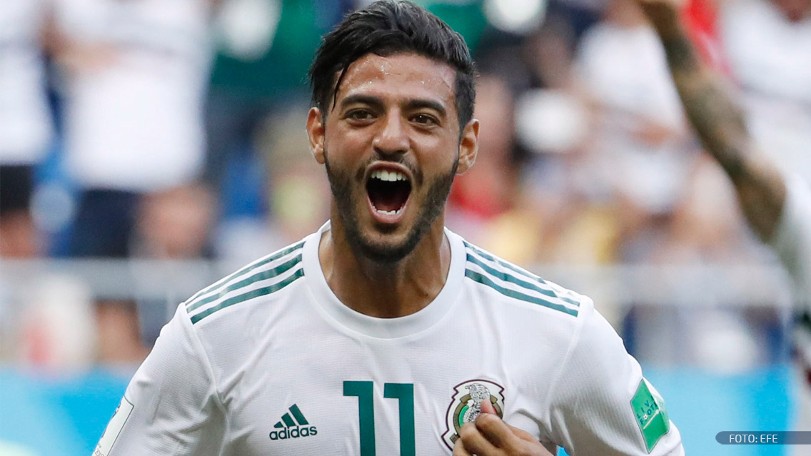 Carlos Vela regresa a una Copa del Mundo con gol