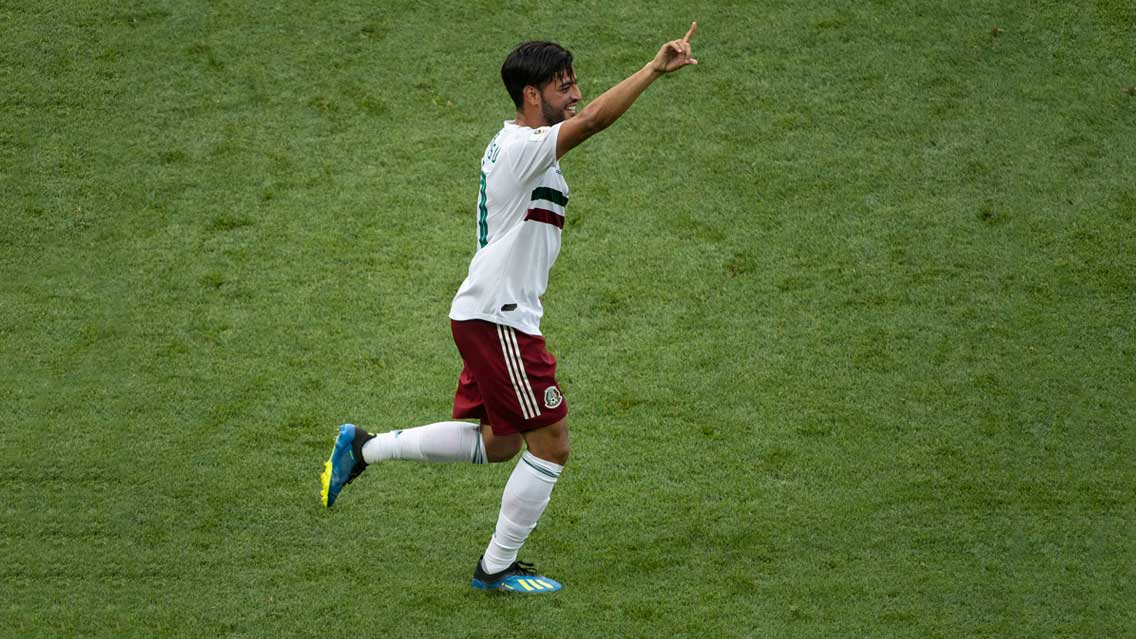 Carlos Vela por fin se estrena en Mundiales