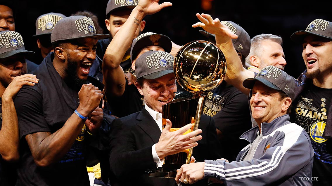 Warriors de Golden State, campeones de la NBA