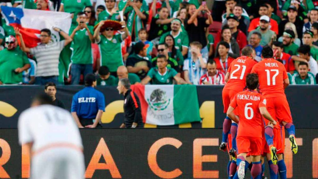 Festejo de Chile, falla México en el mandato de Osorio