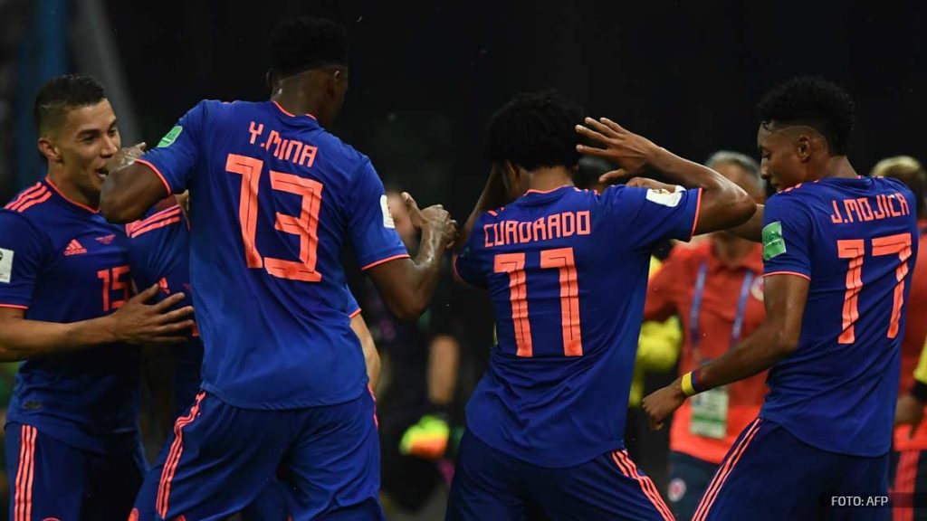 Así festejaron los colombianos el gol de Cuadrado