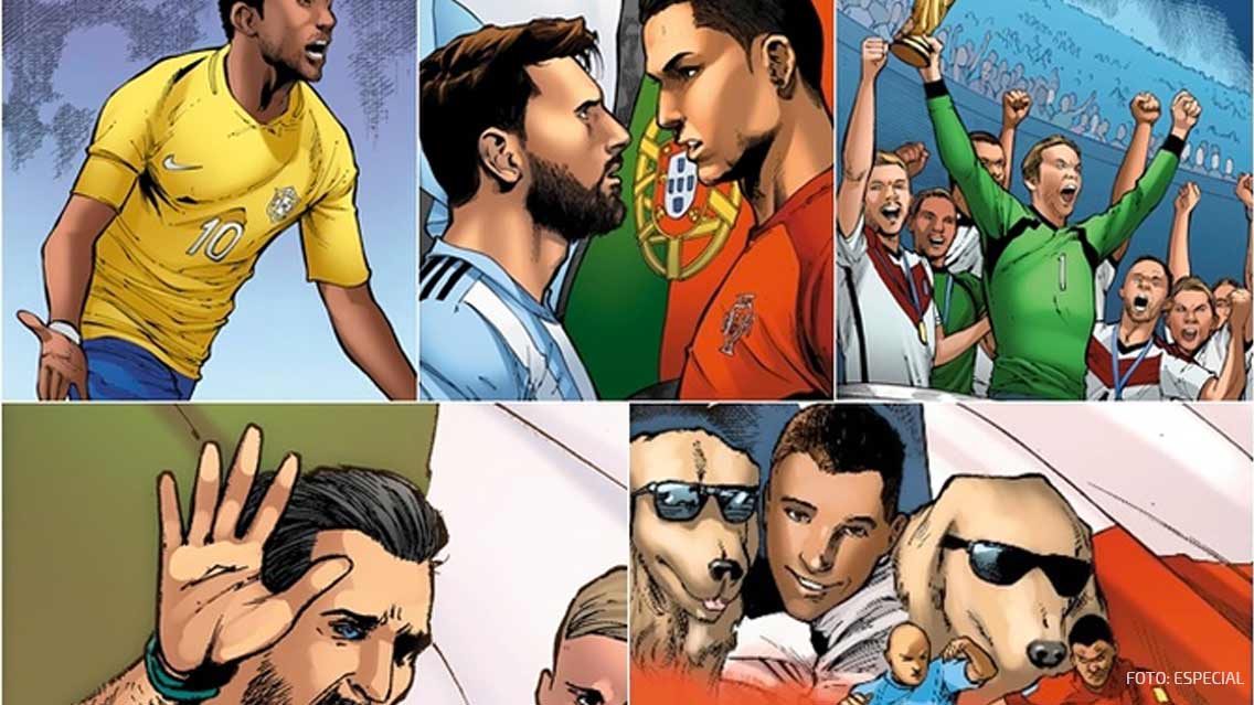 Marvel saca comic del mundial de Rusia 2018 0