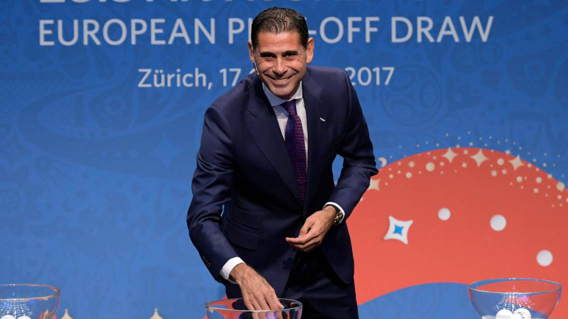 Fernando Hierro será el DT de España en Rusia 2018