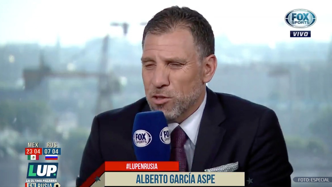 García Aspe le dice imbécil a André Marín en plena transmisión